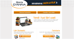 Desktop Screenshot of libreriadanna.it